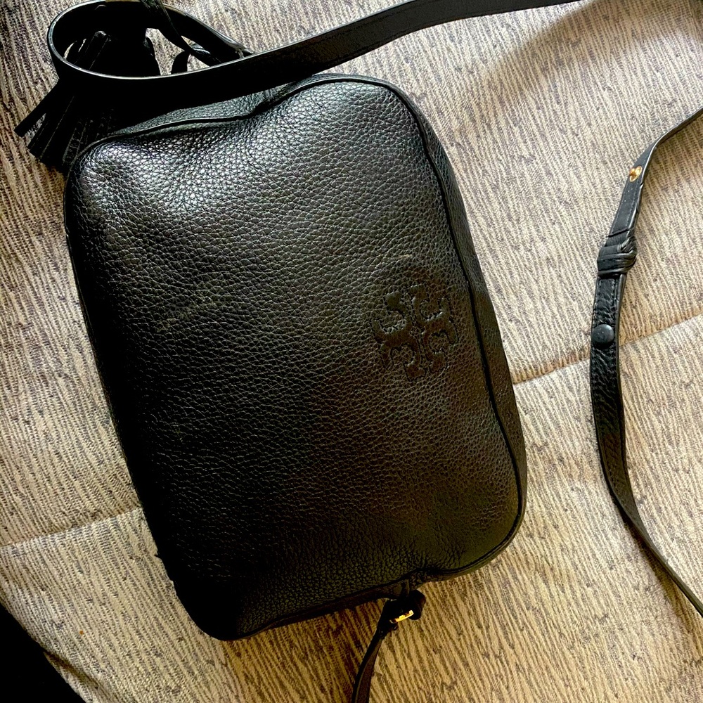 Black Tory Burch Camera Bag Crossbody